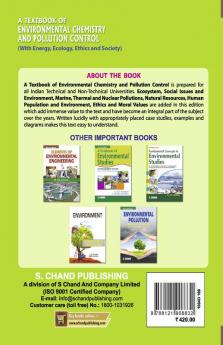 A TEXT BOOK OF ENVIROMENTAL CHEMISTRY & POLLUTION CONTROL