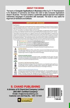 COMPUTER APPLICATION IN BUSINESS ( TAMIL NADU)