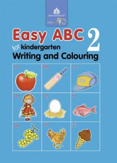 Easy Abc For Kindergarten-2 Writing And Colouring