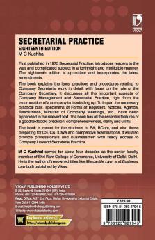 Secretarial Practice - 18Th Edition