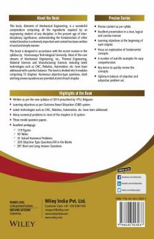 Elements of Mechanical Engineering
