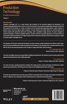 Production Technology Vol 1