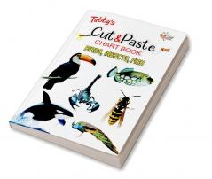 Tubbys Cut & Paste Chart Book Birds Insects Fish