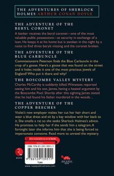 Junior Classic - Book 17 (The Adventure of the Beryl Coronet The Adventure of the Blue Carbuncle The Boscombe Valley Mystery The Adventure of the Copper Beeches)