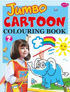 Jumbo Cartoon Colouring Book–2