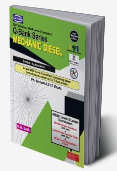 Asian (NSQF Level-4 Compliant) Question Bank Series Mechanic Diesel (Sector-Automotive) For Annual A.I.T.T. Examination