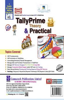 TALLYPRIME THEORY & PRACTICAL (UPTO REL.3.0)