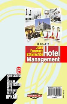 J.E.E. Hotel Management Exam.