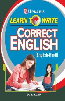 Learn to Write Correct English (Eng.-Hindi)