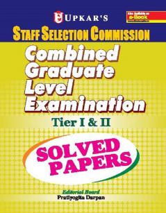 SSC Combined Graduate Level Exam. (For Tier I & II) Solved Papers