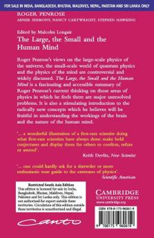 THE LARGETHE SMALL AND THE HUMAN MIND (SOUTH ASIA EDITION)