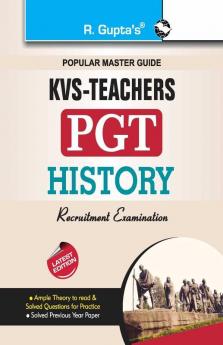 KVS: History (PGT) Teachers Exam Guide