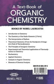 A Text-book of Organic Chemistry