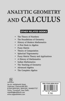 Analytic Geometry and Calculus