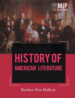 HISTORY OF AMERICAN LITERATURE