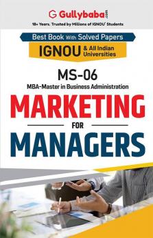 MS-06 Marketing for Managers