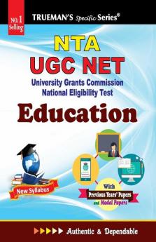 Trueman's UGC NET/SET/JRF Education - 2024 Edition | Authentic & Dependable for NTA UGC NET |Includes papers upto 2023
