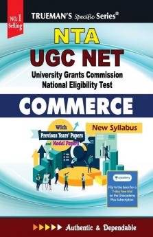 Trueman's UGC NET/SET/JRF Commerce - 2025 Edition | Authentic & Dependable for NTA UGC NET | Includes papers upto 2024