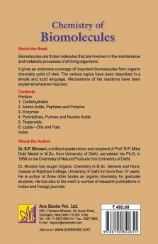 Chemistry of Biomolecules
