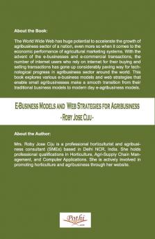 E-Business Models and Web Strategies for Agribusiness