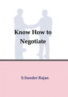 Know How to Negotiate