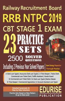 RRB NTPC 2019 CBT Stage 1 Exam 23 Practice Sets