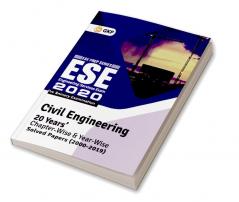 UPSC ESE 2020 Civil Engineering - Chapter Wise & Year Wise Solved Papers 2000-2019