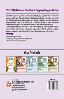 UPSC ESE 2020 General Studies & Engineering Aptitude Paper I Guide by Dr. N.V.S. Raju Dr. Prateek Gupta Dr. Deepa Gaurav Verma Sahil Aggarwal