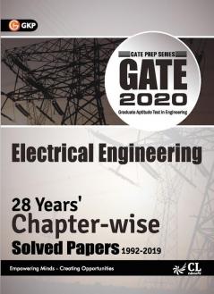 GATE 2020 - 28 Years' Chapterwise Solved Papers (1992-2019) - Electrical Engineering