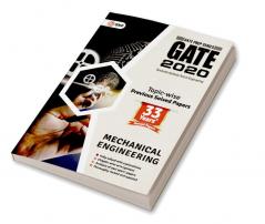 GATE 2020 - Topic-wise Previous Solved Papers - 33 Years' Solved Papers- Mechanical Engineering