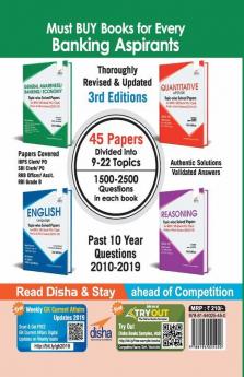 General Awareness Banking & Economy Topic-wise Solved Papers for IBPS/ SBI Bank PO/ Clerk Prelim & Main Exam (2010-19) 3rd Edition