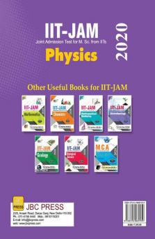 IIt-Jam Joint Admission Test for M Sc Physics 15 Year's Solved Papers (2005-2018) and 5 Model Papers (With Explanation) 2020