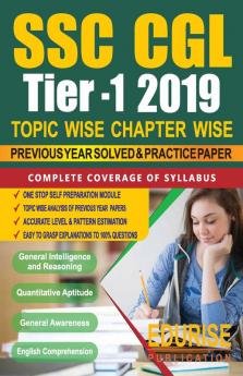 SSC CGL Tier 1 2019 TOPICWISE CHAPTER WISE Previous Year Solved Paper & Practice Paper