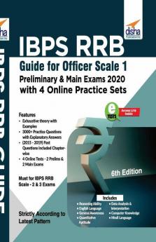 IBPS RRB Guide for Officer Scale 1 Preliminary & Main Exams 2020 with 4 Online Practice Sets 6th Edition