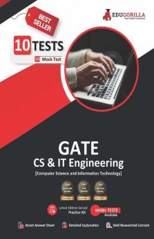 GATE CS & IT - Computer Science and Information Technology | Solved 10 Full-length Mock Tests