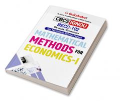 BECC-102 Mathematical Methods for Economics-I