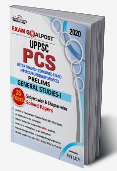 UPPSC PCS Exam Goalpost Prelims General Studies-I 26 Years Solved Papers 2020