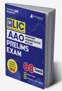 LIC AAO Assistant Administrative Officer Prelims Exam 2023 (English Edition) - 6 Full Length Mock Tests and 2 Previous Year Papers with Free Access to Online Tests