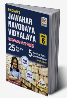 25 Practice Sets Jawahar Navodaya Vidyalaya Class 6 with 5 Solved Papers for Entrance Exam 2022 (English Medium)