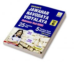 25 Practice Sets Jawahar Navodaya Vidyalaya Class 6 with 5 Solved Papers for Entrance Exam 2022 (English Medium)