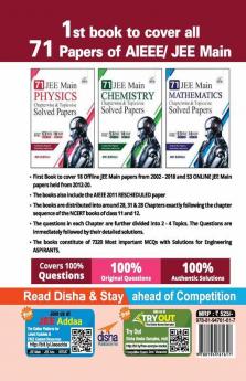 71 JEE Main Physics Online (2020 - 2012) & Offline (2018 - 2002) Chapterwise + Topicwise Solved Papers 4th Edition