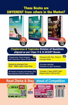 33 Years NEET Chapterwise & Topicwise Solved Papers CHEMISTRY (2020 - 1988) 15th Edition