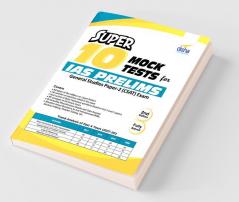Super 10 Mock Tests for IAS Prelims General Studies Paper 2 (CSAT) Exam - 2nd Edition