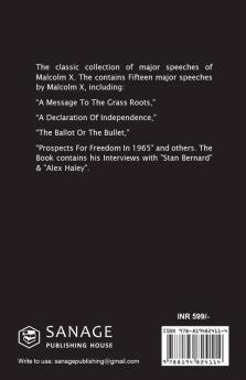 Malcolm X: Selected Speeches