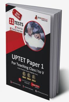 UPTET Paper 1 Book 2023 - Primary Teachers Class 1-5 (English Edition) - 8 Mock Tests and 3 Previous Year Papers (1600 Solved Questions) with Free Access to Online Tests