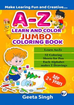 A-Z JUMBO Colouring Book