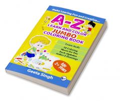 A-Z JUMBO Colouring Book