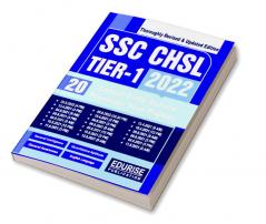 SSC CHSL Tier 1 2022 20 Latest Fully Solved Previous Year Papers of 2022 & 2021 | Combined Higher Secondary Level Exam (CHSL) - Revised and updated Edition