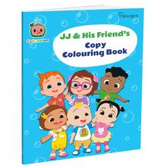 CoComelon JJ and His Friend's Copy Colouring Book