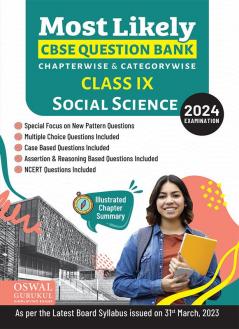 Oswal - Gurukul Social Science Most Likely Question Bank: CBSE Class 9 for Exam 2024